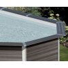 Liner para piscinas de composite ovaladas GRIS 60/100 - 664 X 386 X 154 CM