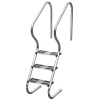 Escaleras para piscinas enterradas ESCALERA 3 PELDAÑOS DE SEGURIDAD - ACERO INOX - Imagen 2