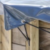 Cubiertas de piscinas ovaladas PARA PISCINA MADERA VERMELA: 712 X 512 CM - Imagen 3
