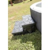 Escaleras para spas 2 PELDAÑOS – HDPE - Imagen 3