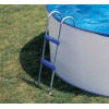 Escaleras para piscinas elevadas ESCALERA 2X2 PELDAÑOS - ACERO GALVANIZADO - Imagen 2